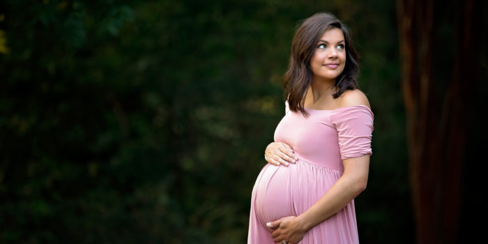 Pink Maternity Gown, Loganville, Georgia